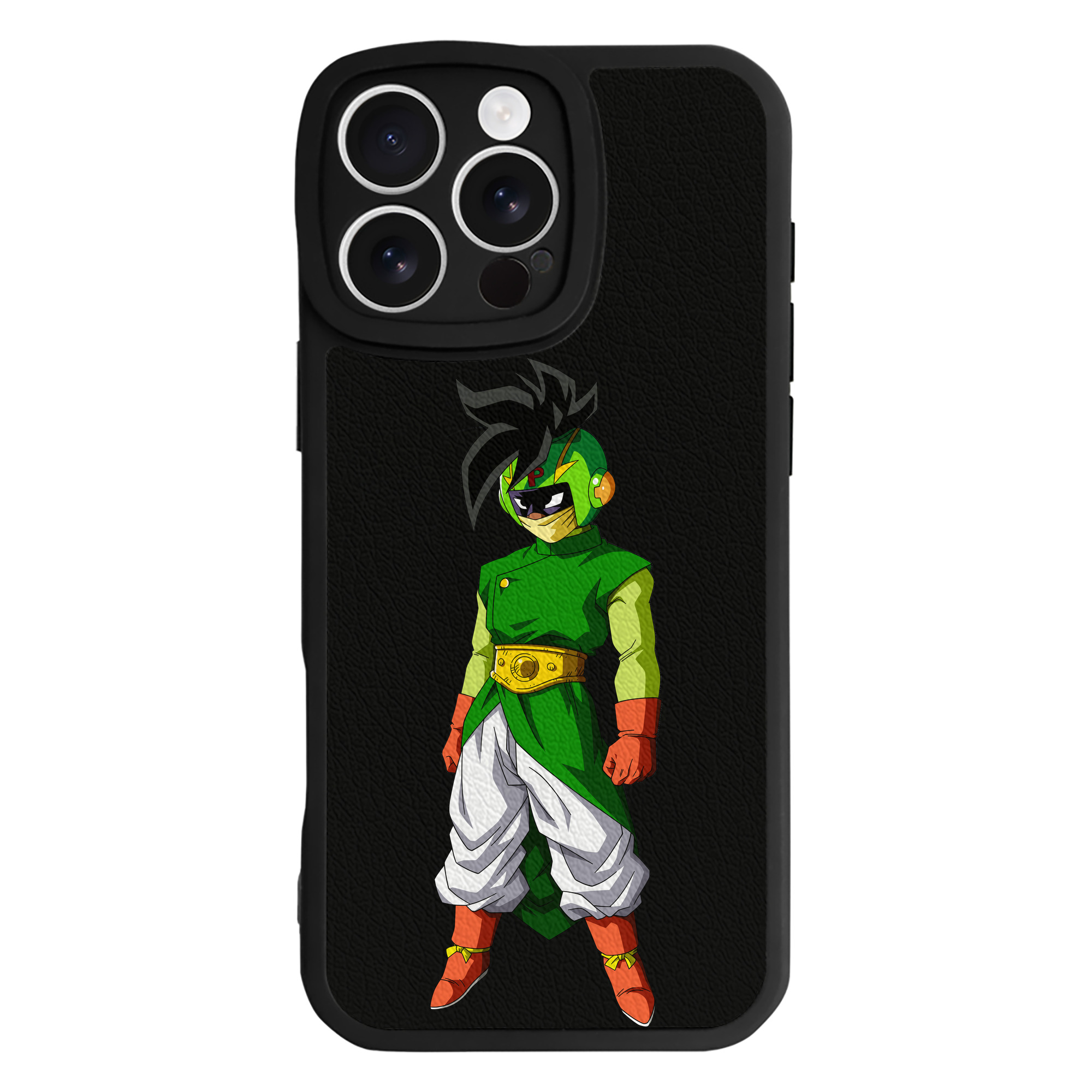 （画像用） ドラゴンボール DRAGON BALL 【iPhone 16シリーズ対応】シリコンスマホケース（レザー調） 材質：シリコン